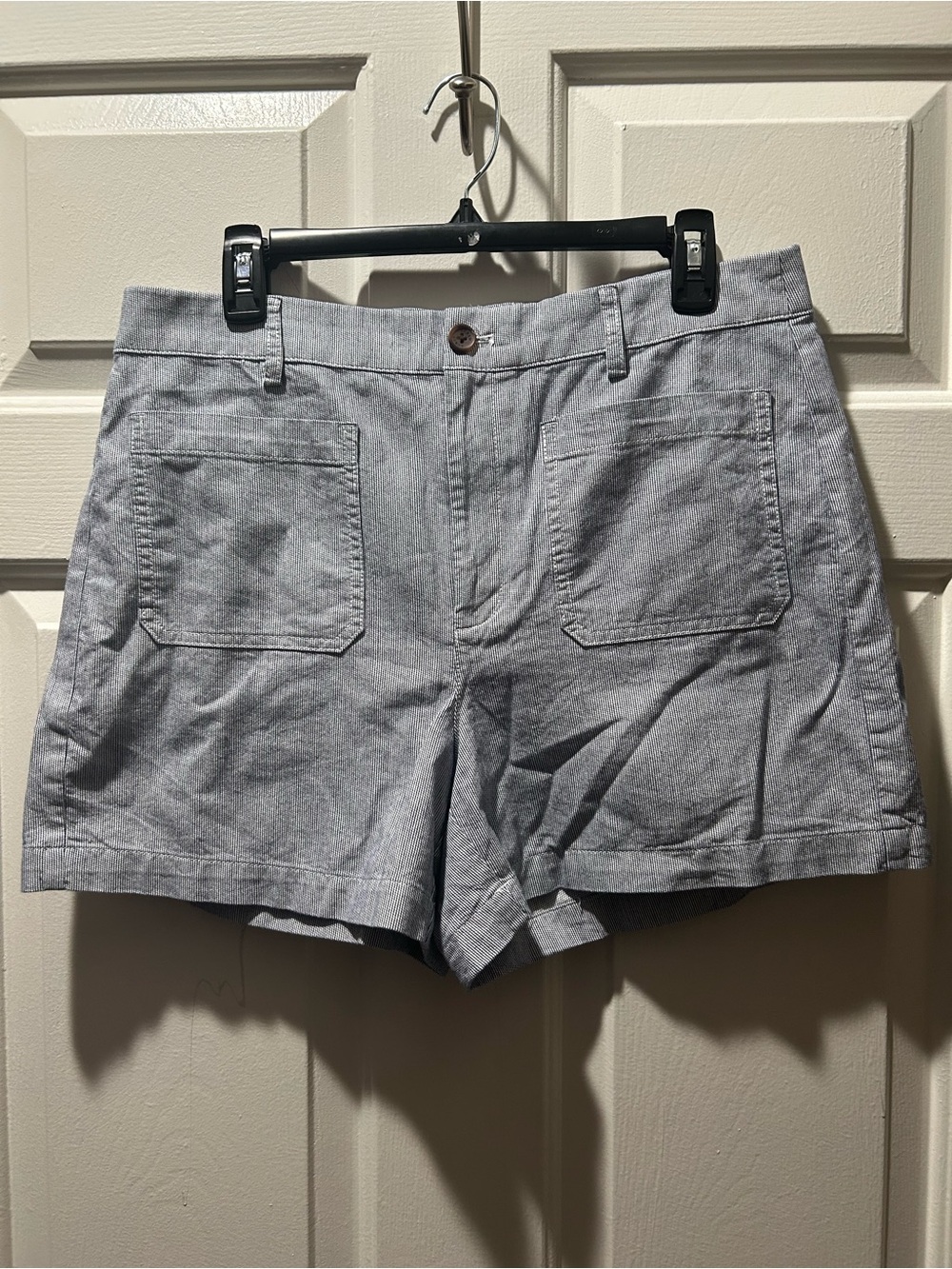 J. Crew Factory Women’s Lizzie Patch-Pocket High-Waist Shorts - Size 30